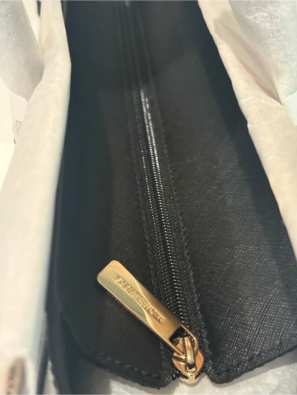 Michael Kors Black Leather Gilly Tote Bag
